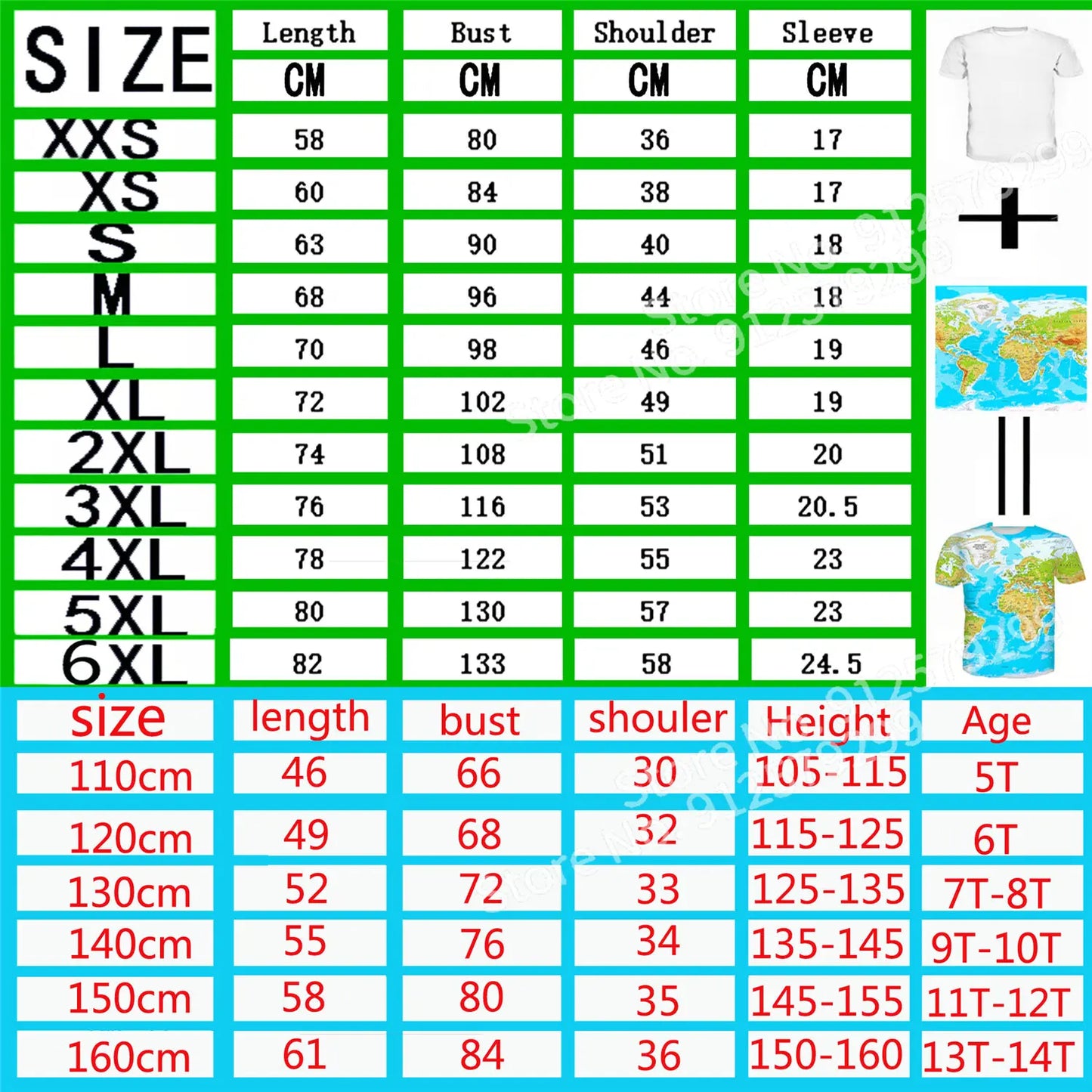 Unisex 3D Printed T-Shirt Cotton