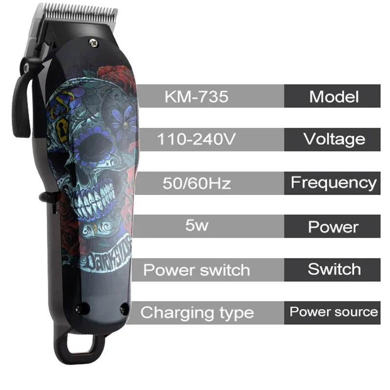 professional hair clipper Cordless