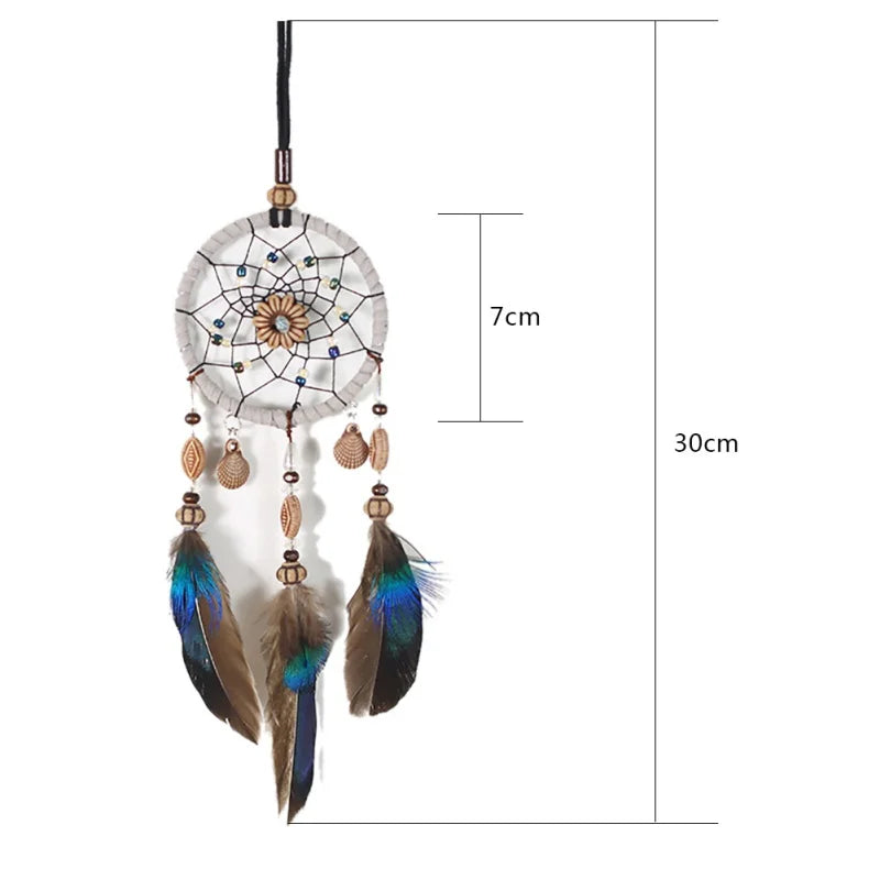 Handmade Feather Dream Catcher - admstore