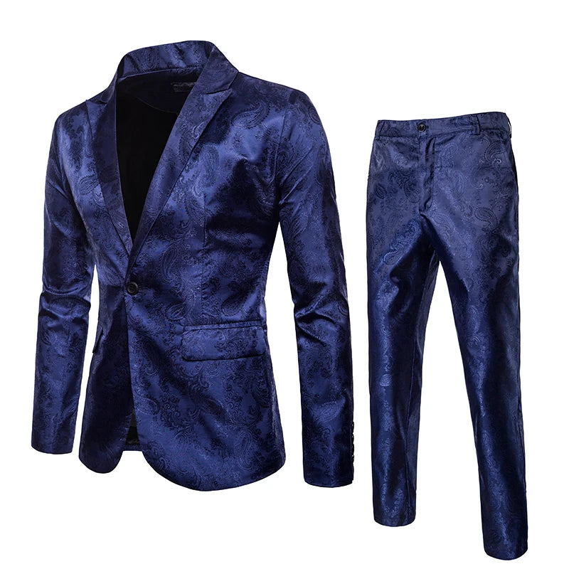 Men Two-piece Blazer Suit