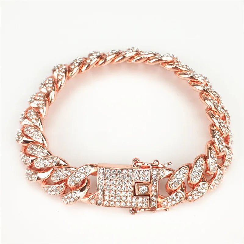 gold color Men bracelet - admstore