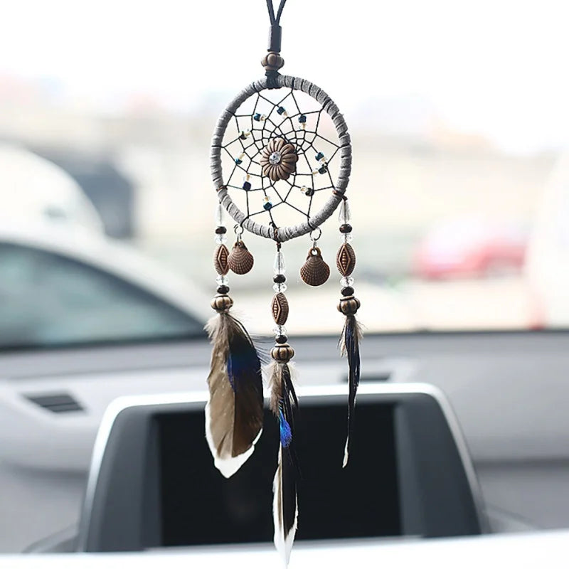 Handmade Feather Dream Catcher - admstore