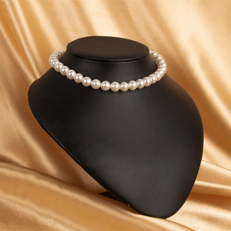 Women Pearl Necklace 14mm High Quality