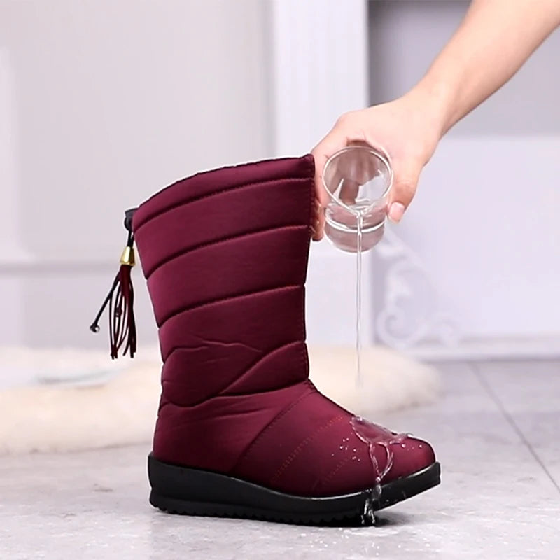 Women Winter Boots Waterproof - admstore