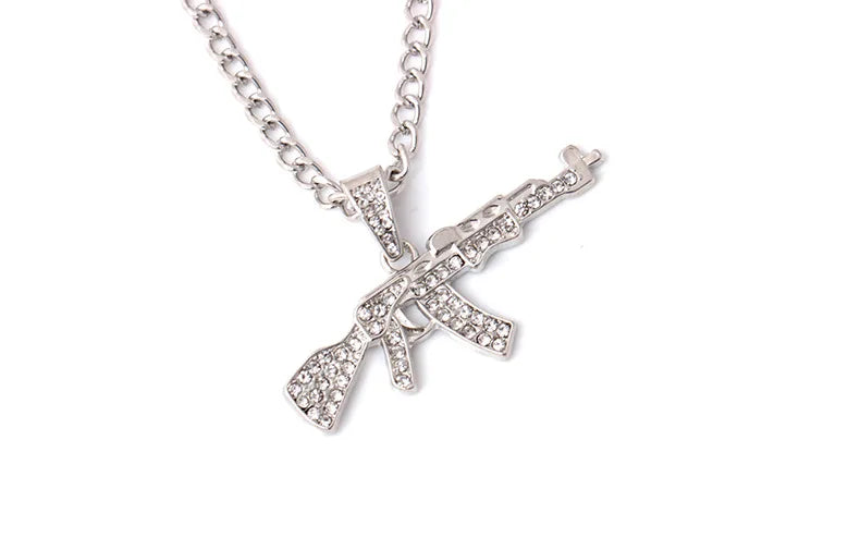 AK47 Necklace Stainless - admstore