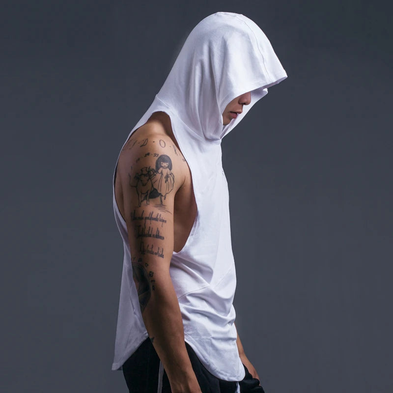 Men Sleeveless Cotton Shirt