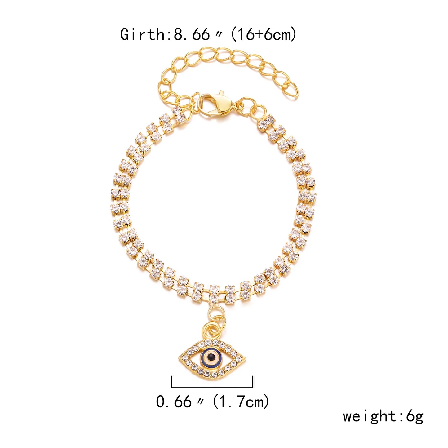 Women Turkish Evil Eye Bracelet