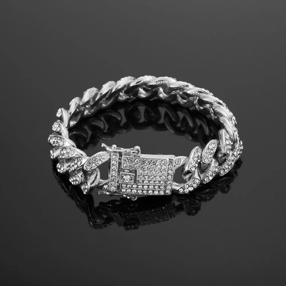 gold color Men bracelet - admstore