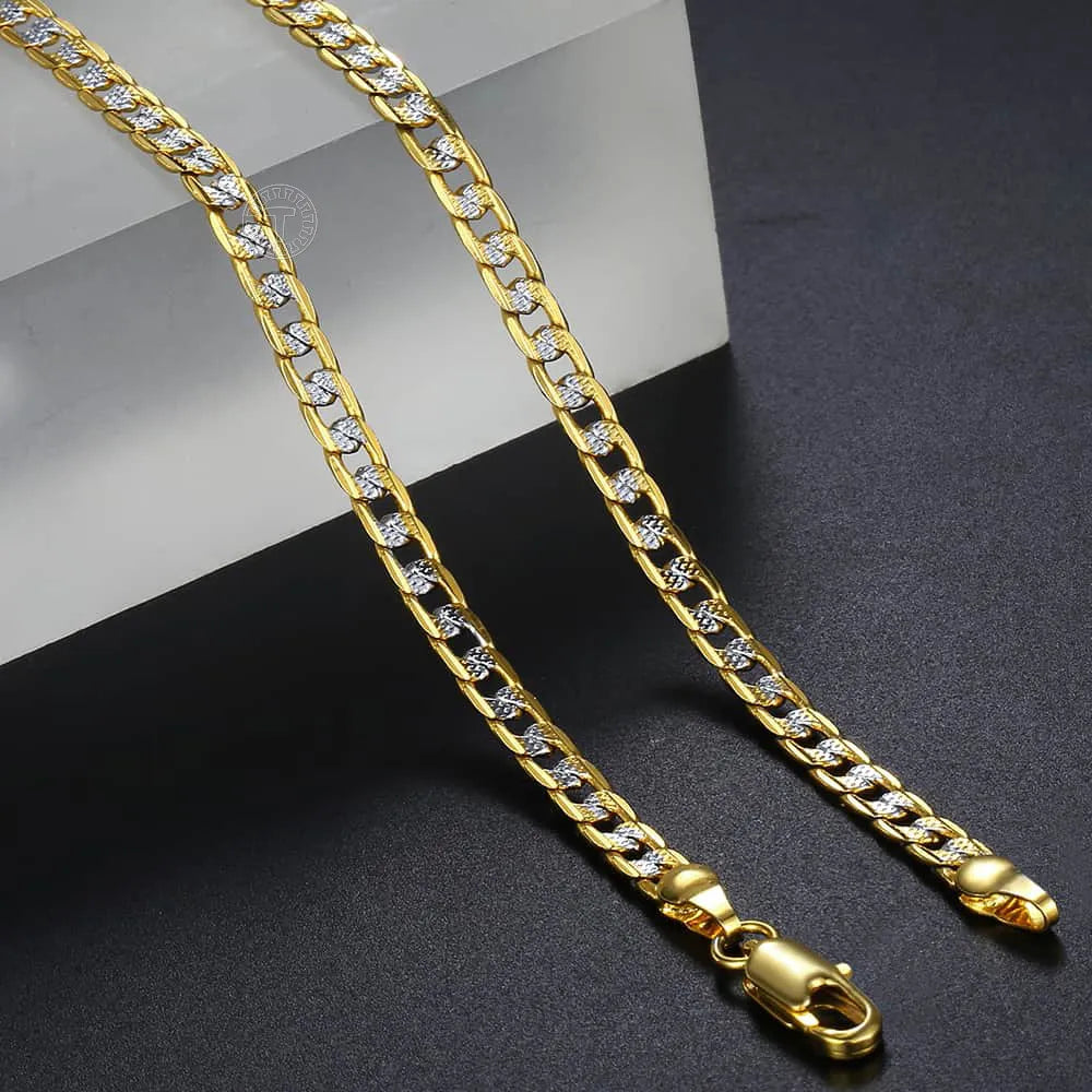 Gold Color Necklace Unisex - admstore