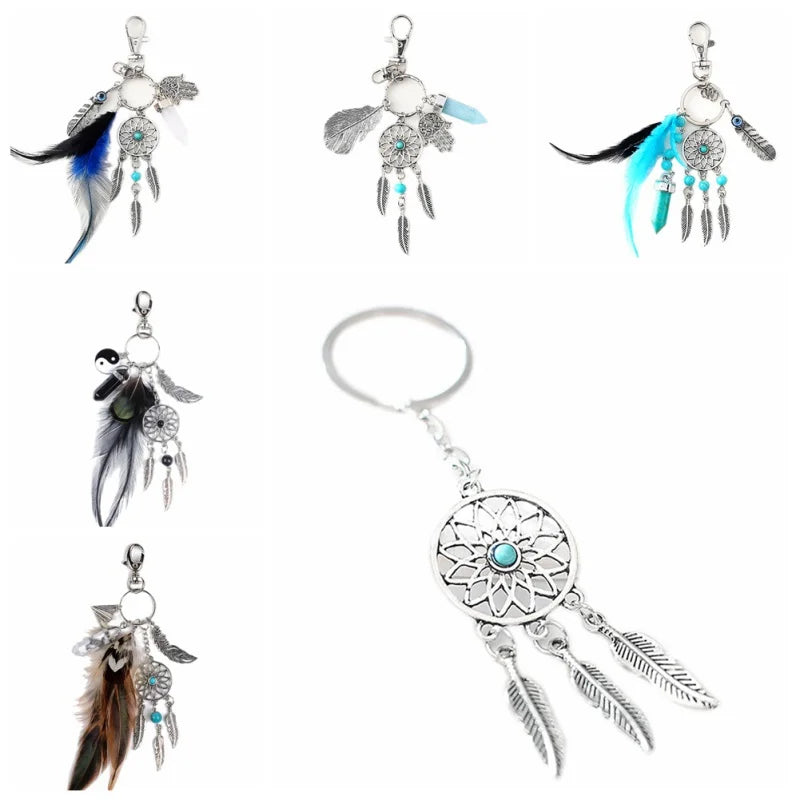 Handmade Feather Dream Catcher - admstore