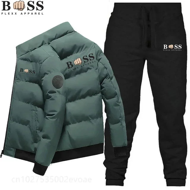Men 2024 Fashion Winter Trucksuit