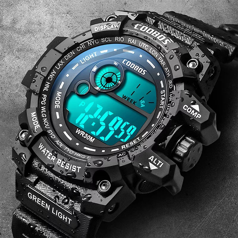 Men Sport Watch Waterproof