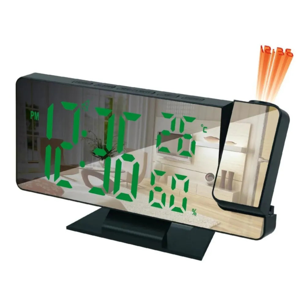 180° Rotation Alarm Clock