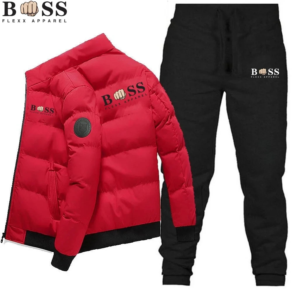 Men 2024 Fashion Winter Trucksuit