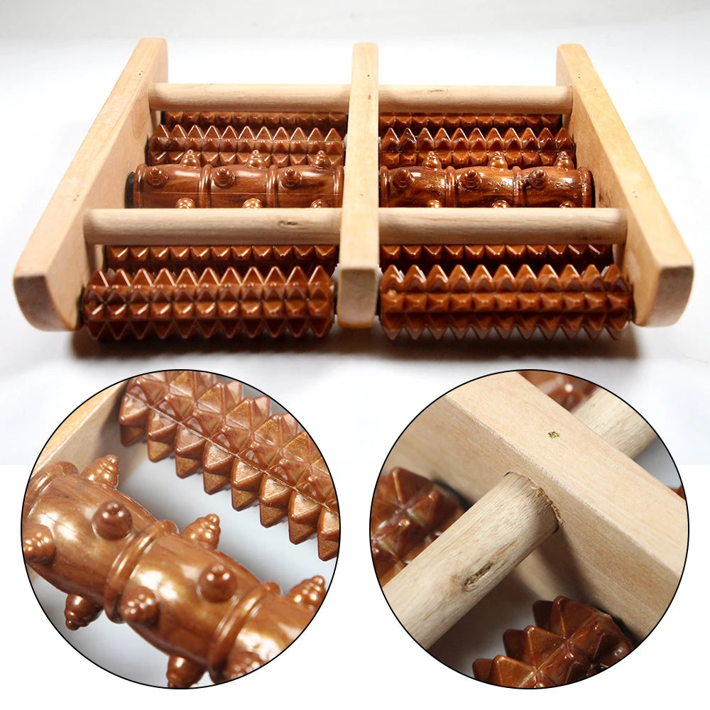 Wooden Foot Massager - admstore