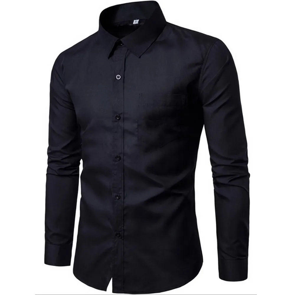 Men Shirt Long Sleeve