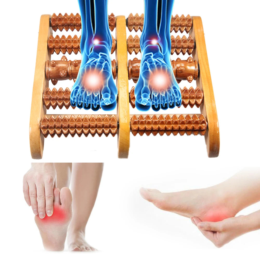 Wooden Foot Massager - admstore