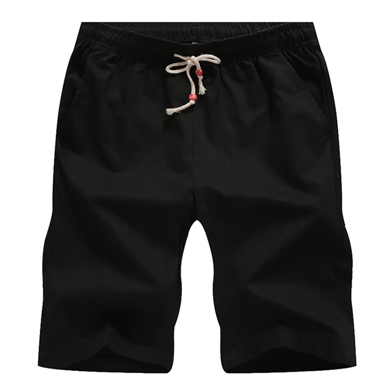 Men Casual Shorts Cotton