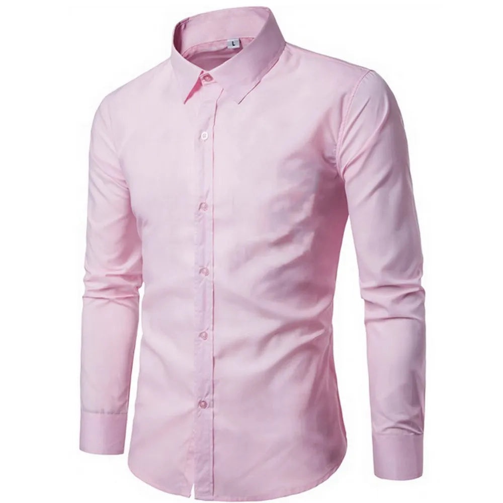 Men Shirt Long Sleeve