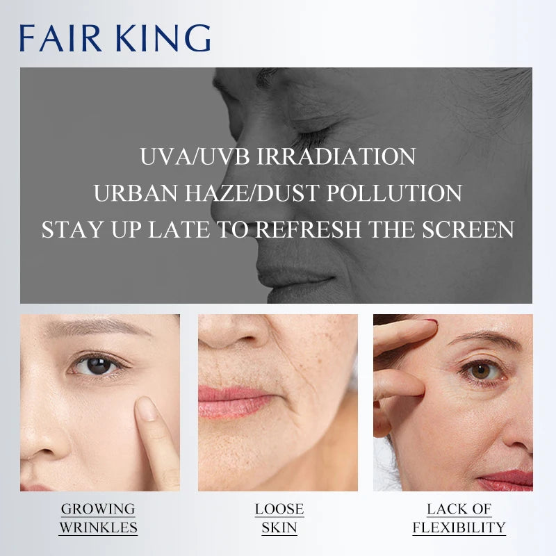 Crema facial antiarrugas con mucina de caracol