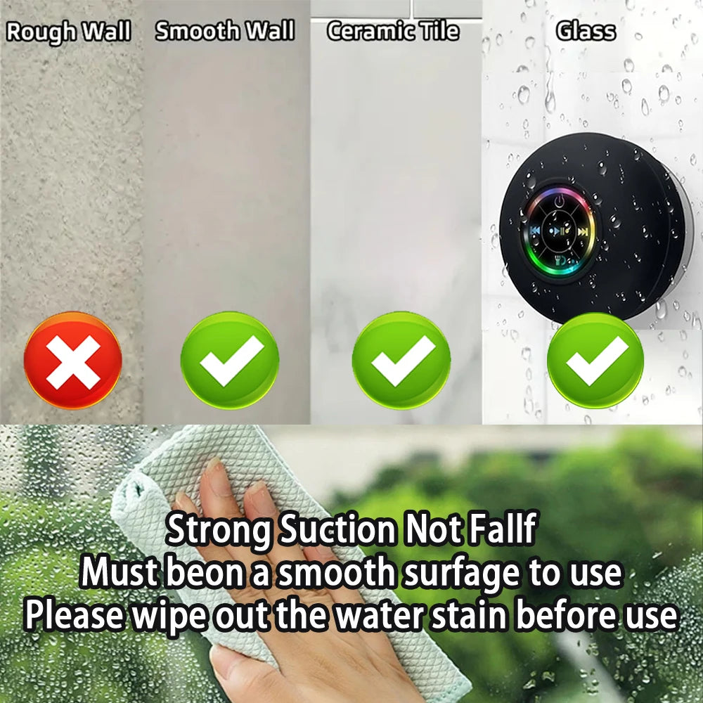 Bluetooth Speaker IPX4 Waterproof