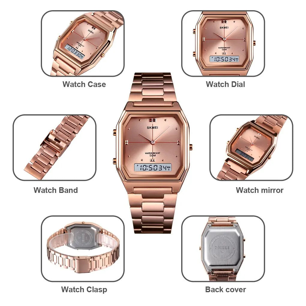 Unisex Stainless Steel watch