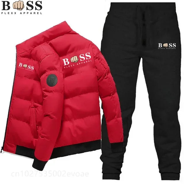 Men 2024 Fashion Winter Trucksuit