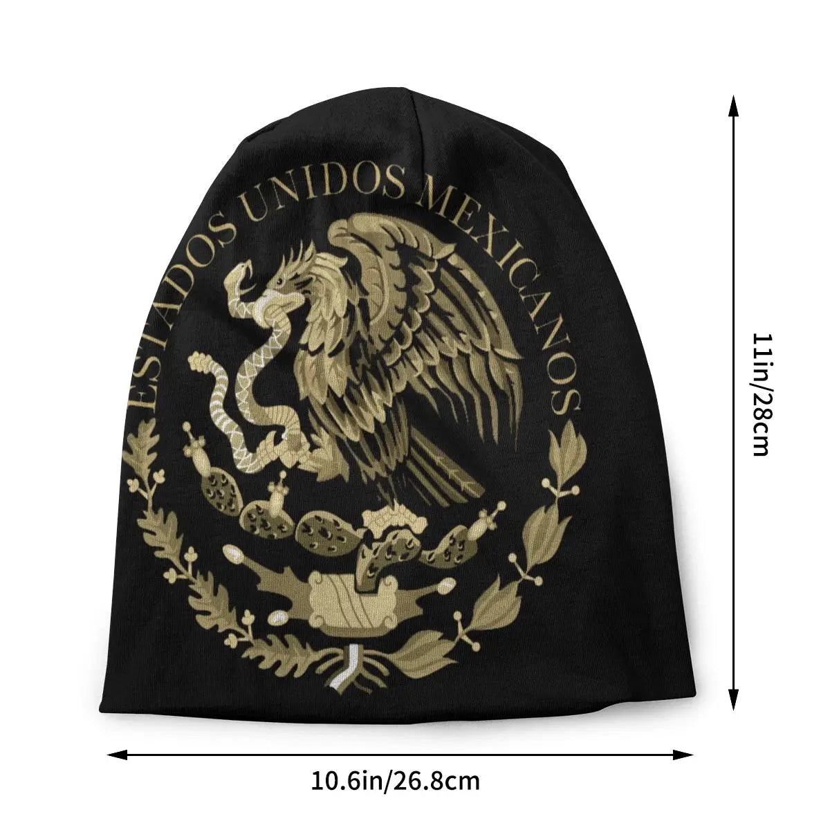 Cappello unisex con bandiera messicana