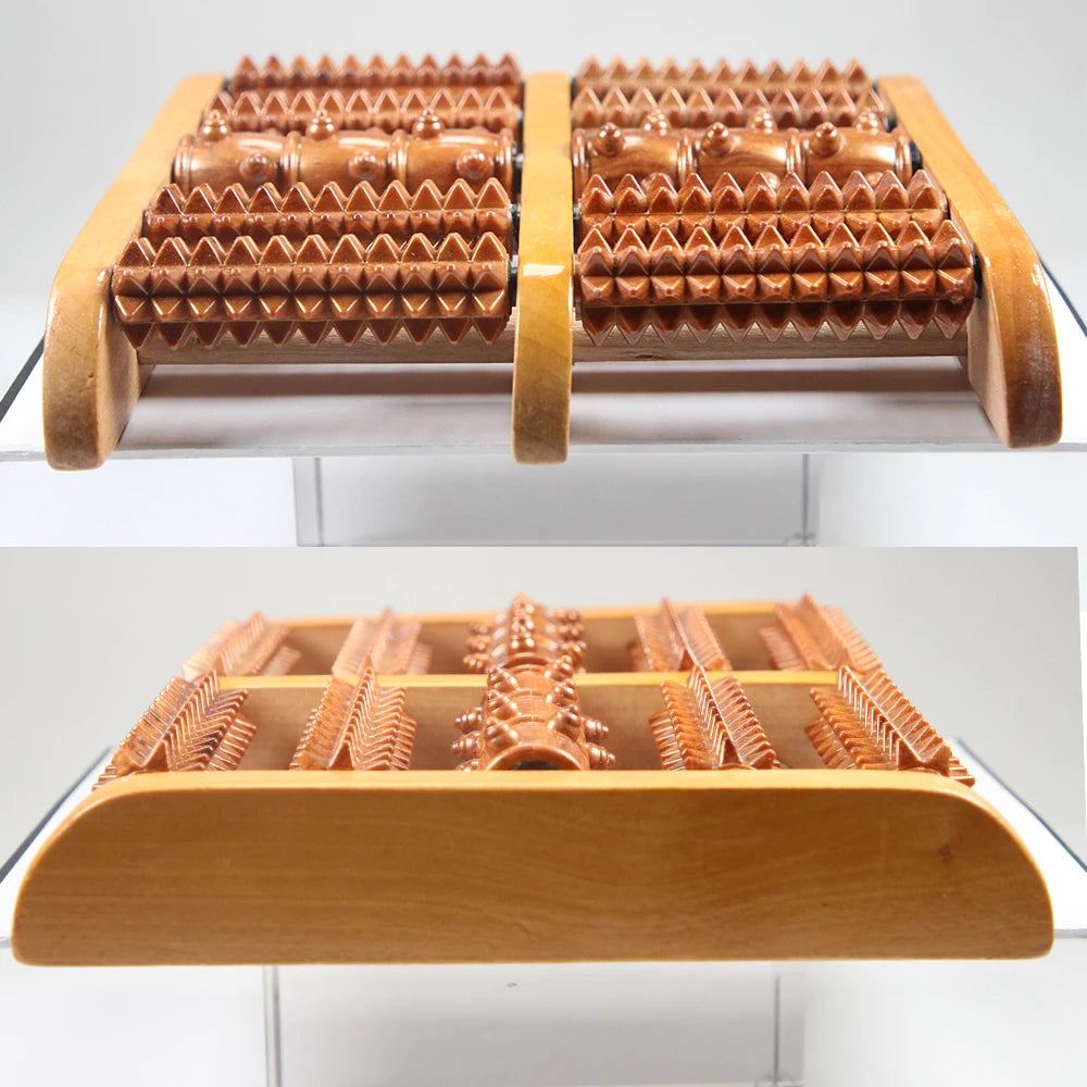 Wooden Foot Massager - admstore