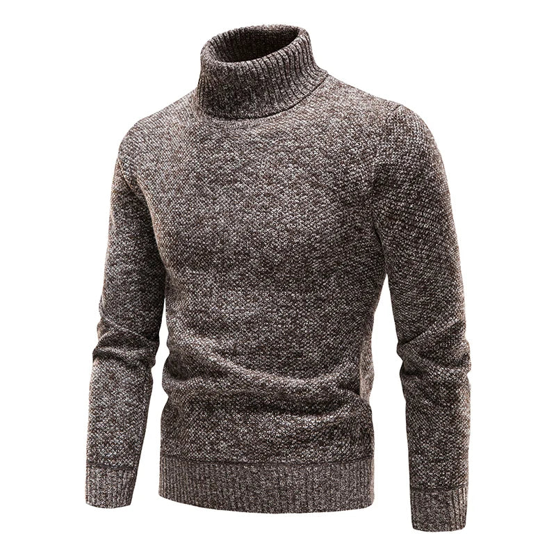 Men Winter Fleece Sweater Elastic