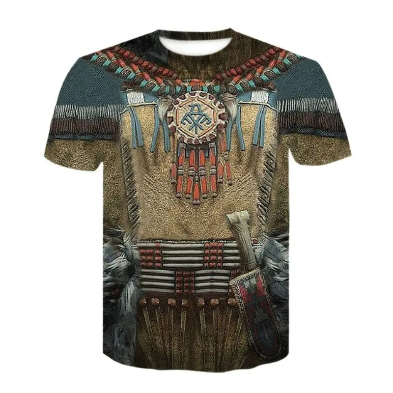 T-shirt unisex con stampa 3D Eagle Wolf