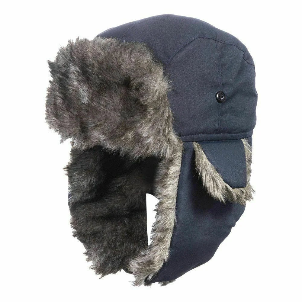 Cappello russo da uomo impermeabile