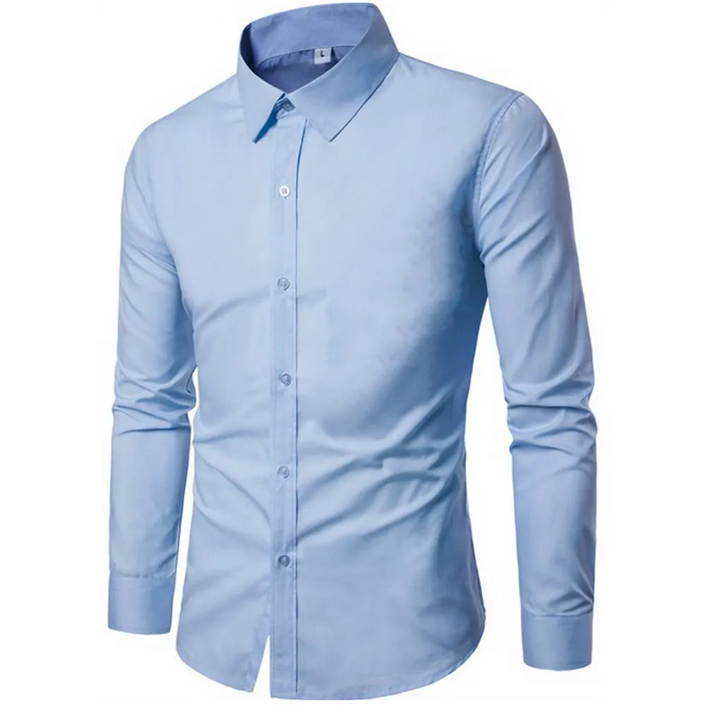 Men Shirt Long Sleeve