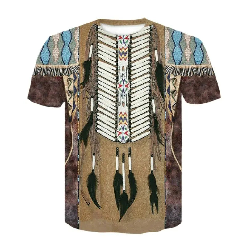 T-shirt unisex con stampa 3D Eagle Wolf