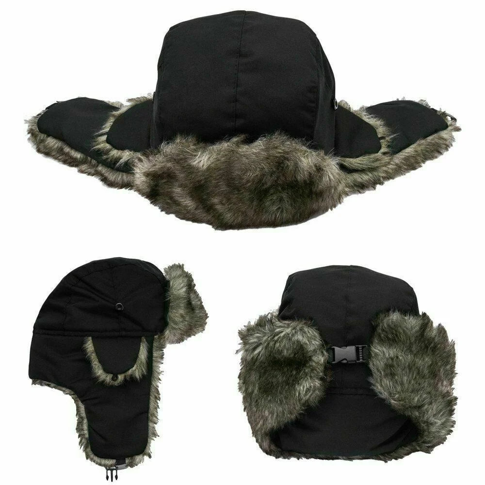 Cappello russo da uomo impermeabile
