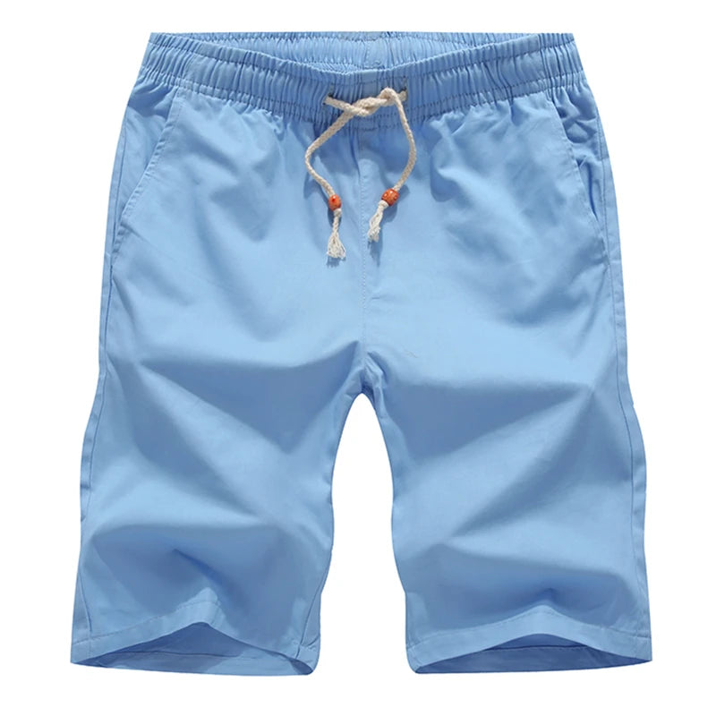 Men Casual Shorts Cotton
