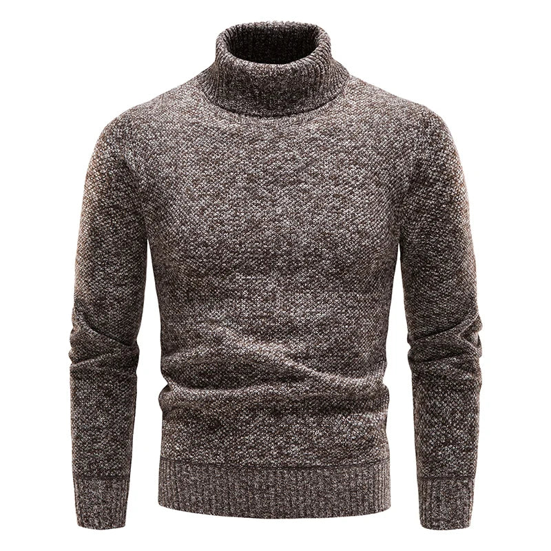Men Winter Fleece Sweater Elastic