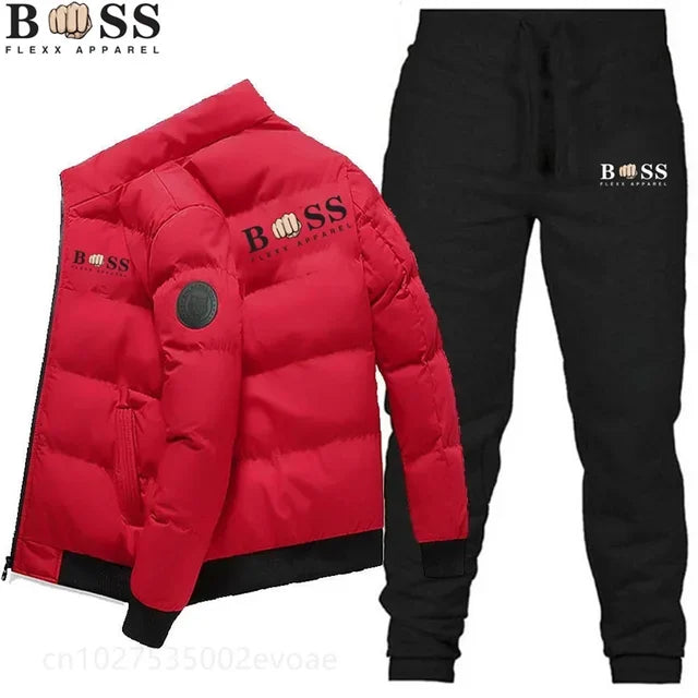 Men 2024 Fashion Winter Trucksuit