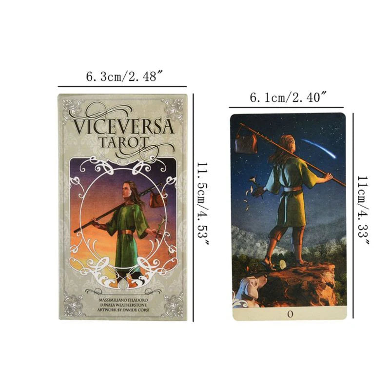 78pcs Vice Versa Tarot Cards Deck
