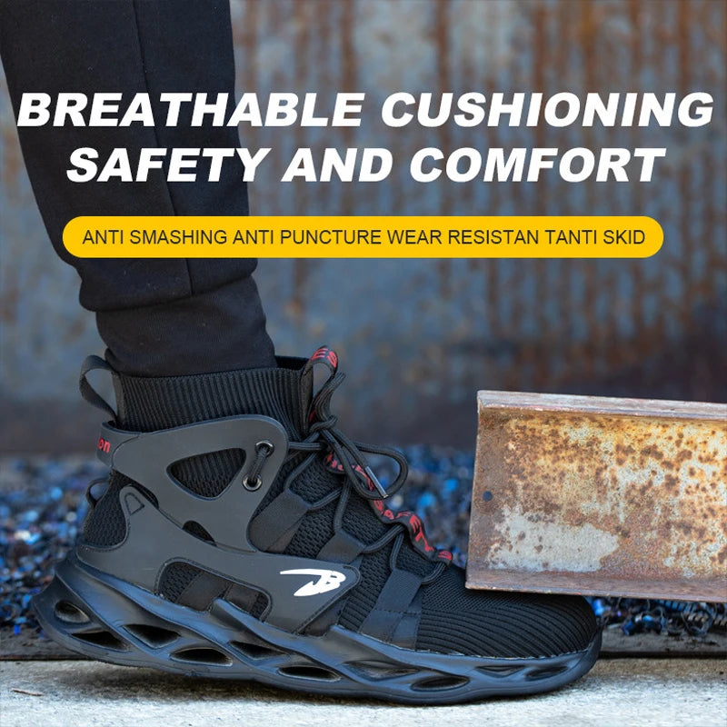 Men Indestructible Safety Shoes
